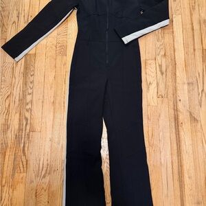 Arctix Black Jumpsuit with Light Gray Side Panels